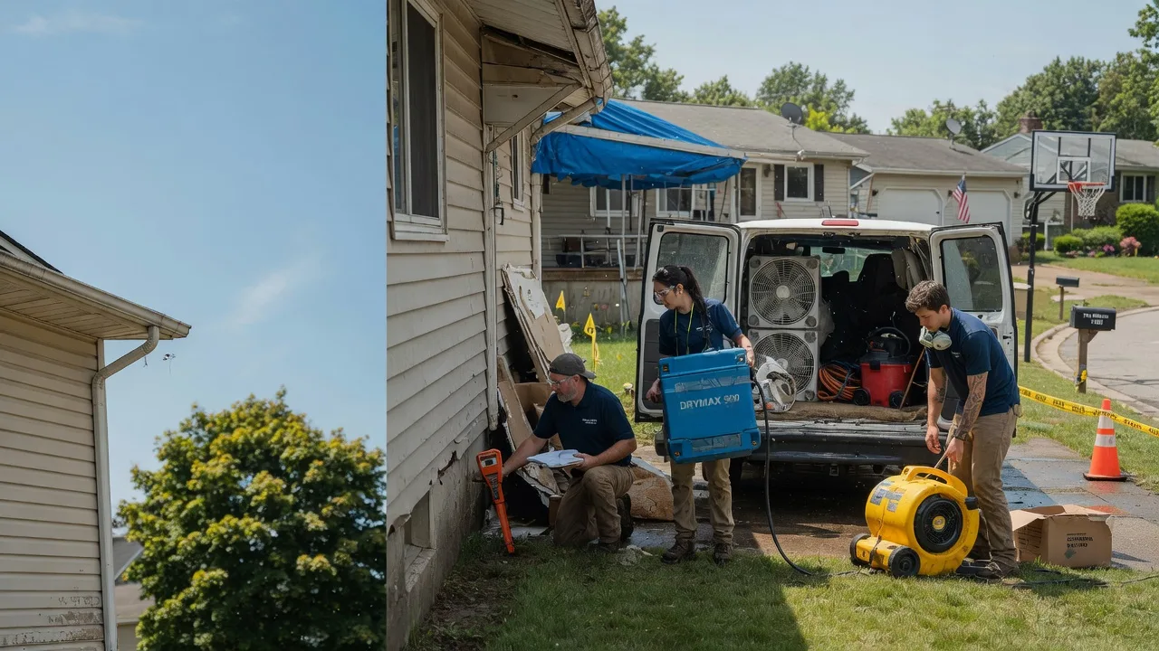 Ceiling Leak Cleanup in Lake Linden, MI near me