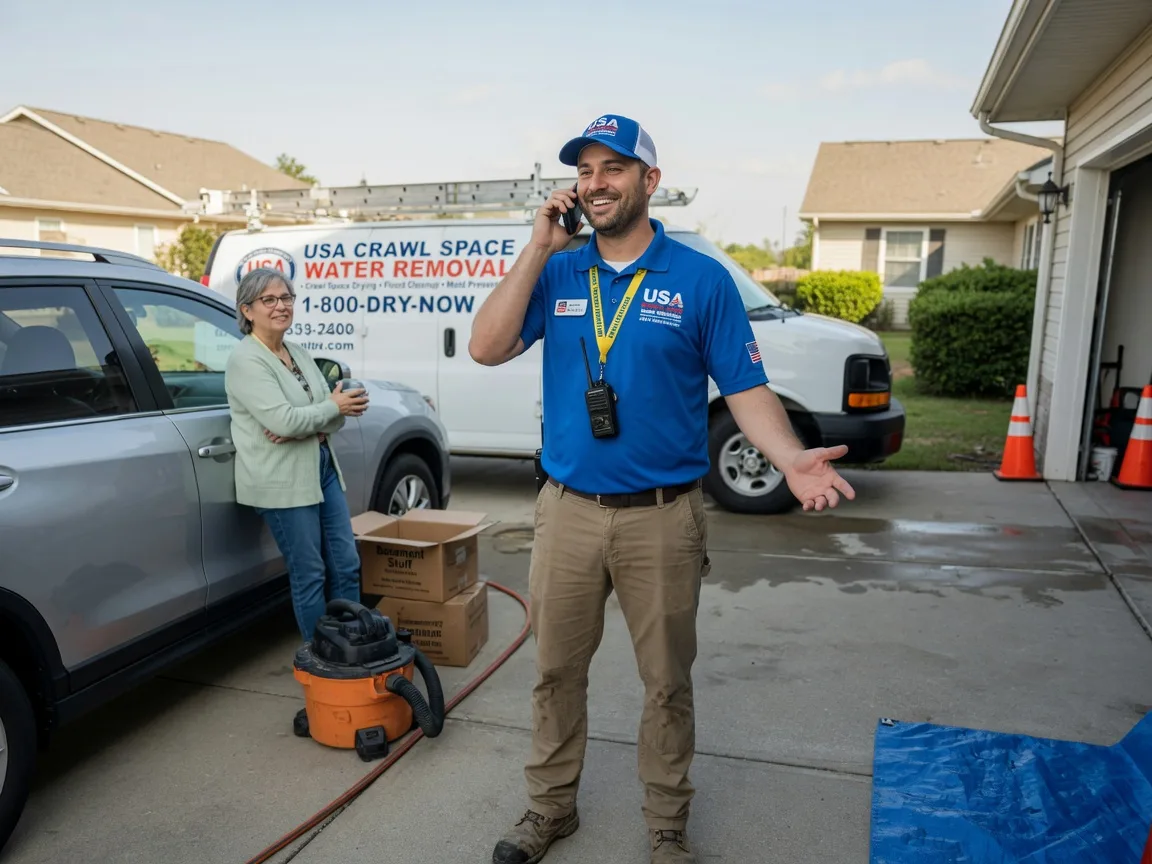 Crawl Space Water Removal Lake Linden, MI FAQs